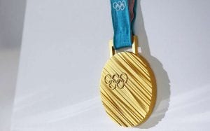 Olympische Medaille