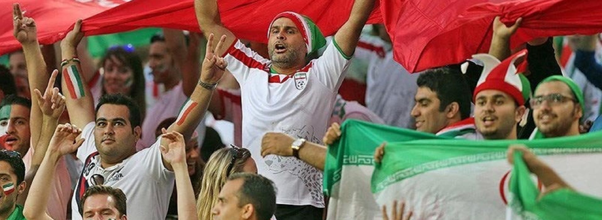 Iranische Fußballfans