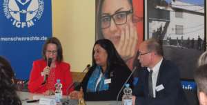VOICE-Vorsitzende Aneeqa Anthony