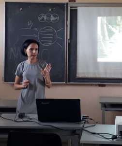 Omara Ruiz Urquiola ist Professorin für Kunst und Design in Havanna.