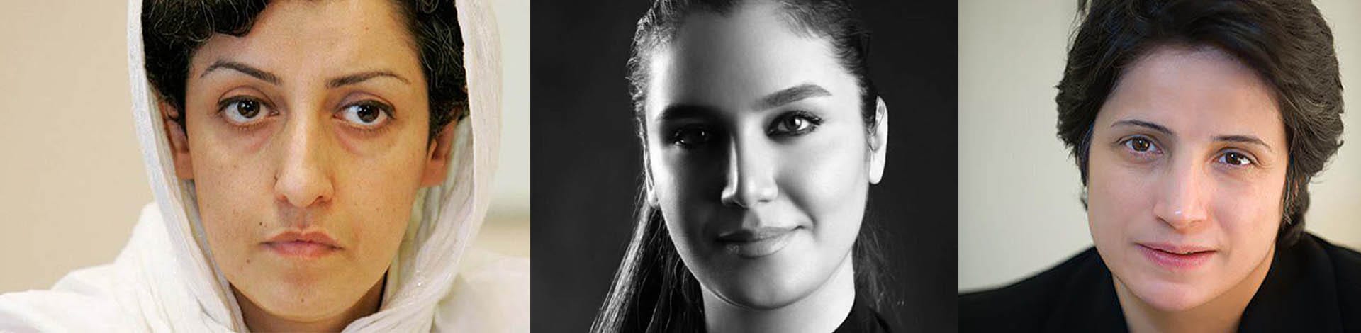 Nasrin Sotoudeh, Nardes Mohammadi und Mojgan Keshavarz sind im Gefängnis