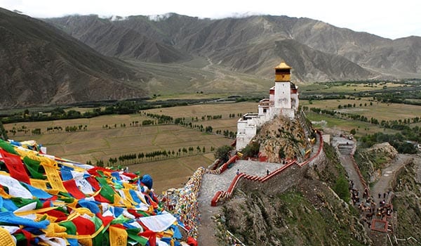Kloster-in-Tibet-Symbolbild