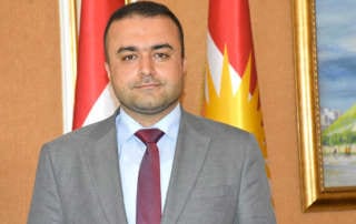Dr. Dyar Ibrahim dankt stellvertretend für die kurdische Regionalregierung der IGFM für ihr Engagement im Nordirak.