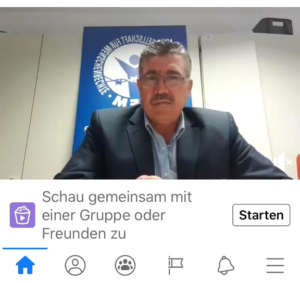Der IGFM-Mitarbeiter Khalil Al-Rasho hat auf seinem Facebookaccount ein Video zur Aufklärung über das Coronavirus gepostet.