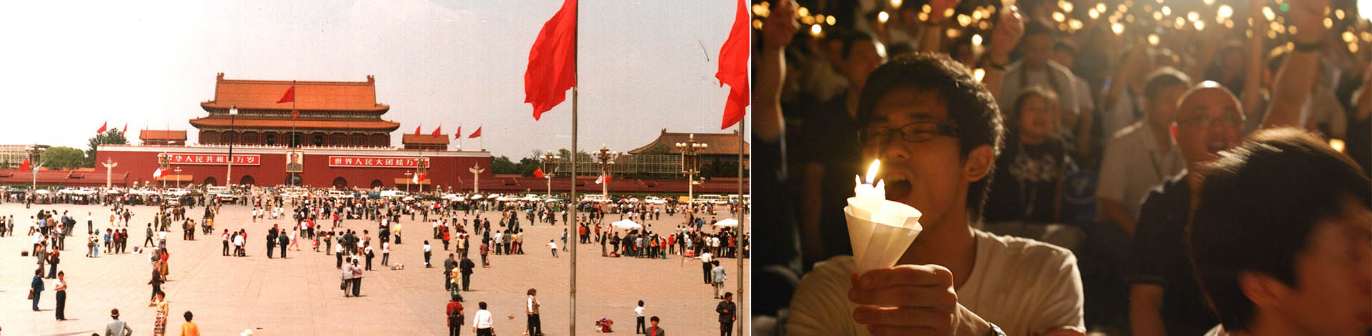 Die Hongkonger Polizei verbietet Mahnwache zum Tiananmen-Massaker.