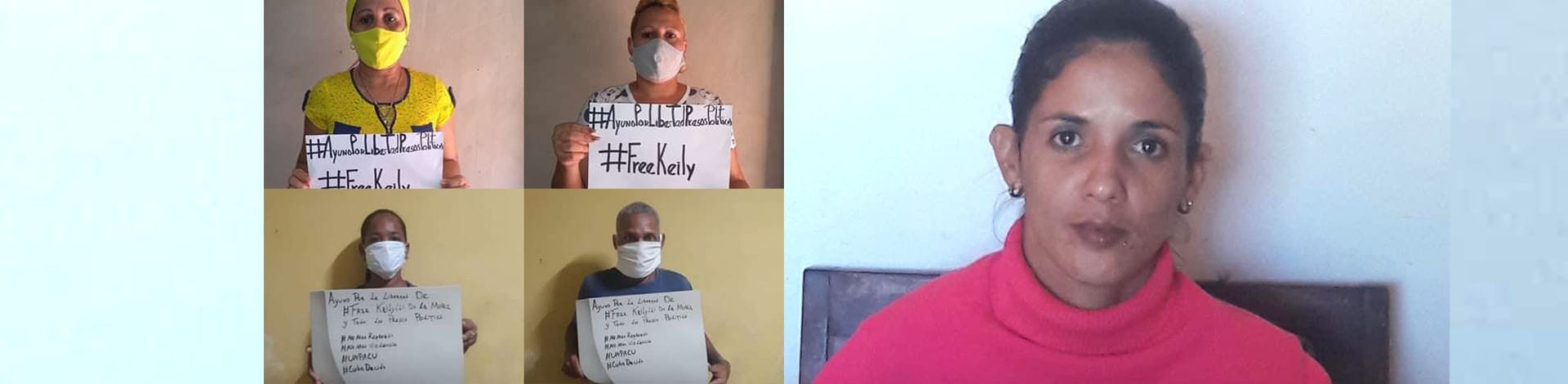 Die 27-jährige Keilylli de la Mora Valle ist Bürgerrechtlerin und Mitglied der Demokratiebewegung „Patriotic Union of Cuba (UNPACU)“ und in einem unfairen Prozess zu einer 18-monatigen Haftstrafe verurteilt worden.