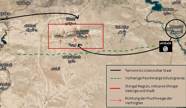 Der brutale Angriff der Terrormiliz Islamischer Staat (IS) auf die Menschen in der Shingal-Ebene im Nordirak löste am 3. August 2014 eine humanitäre Tragödie aus. Die Internationale Gesellschaft für Menschenrechte (IGFM) unterstützt seitdem die traumatisierten Geflüchteten, insbesondere im Rahmen von Humanitärer Hilfe