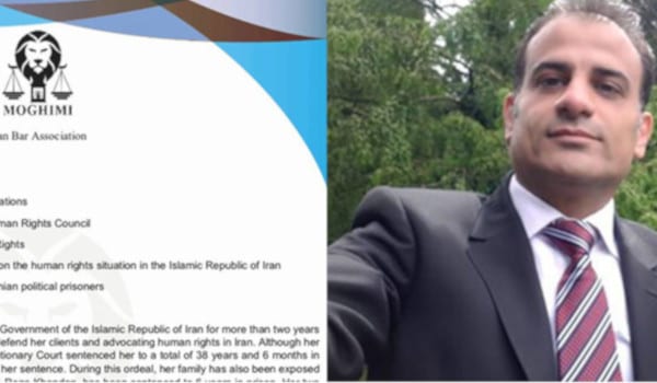 In einem Brief an UN-Generalsekretär Antonio Guterres hat der Anwalt von Nasrin Sotoudeh, Mohammad Moghimi, die Freilassung seiner Mandantin und anderer iranischer politischer Gefangener gefordert.