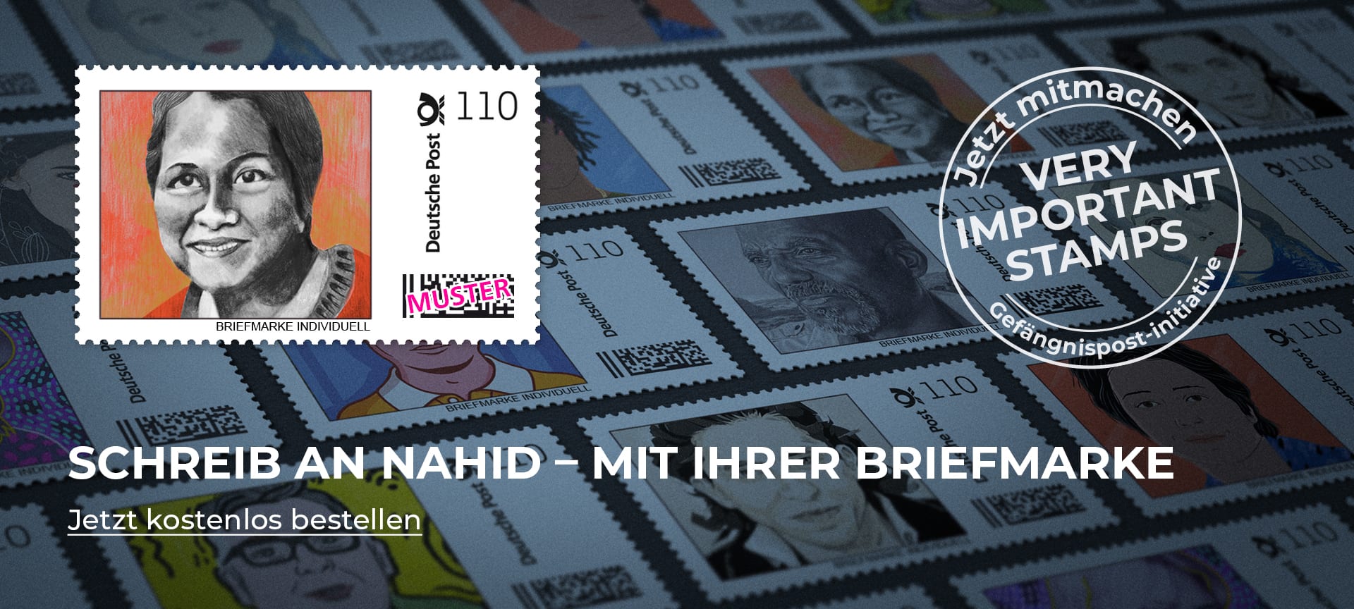 Unterstützen Sie Nahid und schicken Sie ihr Post ins Gefängnis