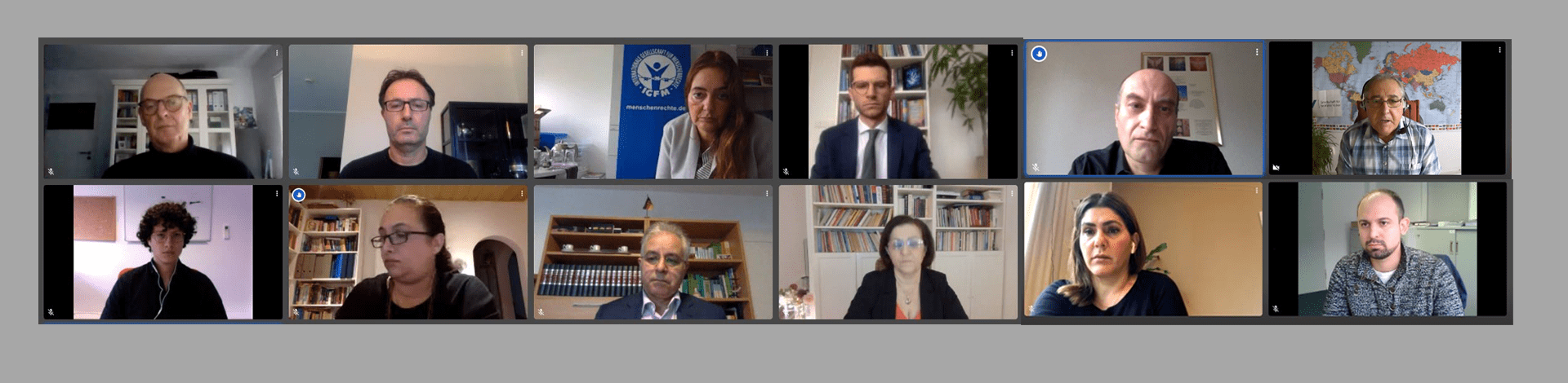 Iran-Symposium Am 15. Dezember 2020 fand das diesjährige Symposium zur Menschenrechtslage im Iran in Form einer Videokonferenz stat