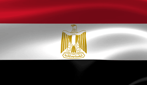 Flagge-Ägypten