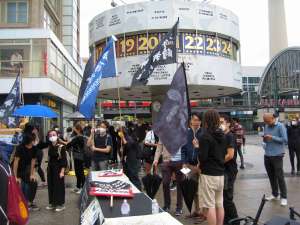 Demo für Hongkong in Berlin