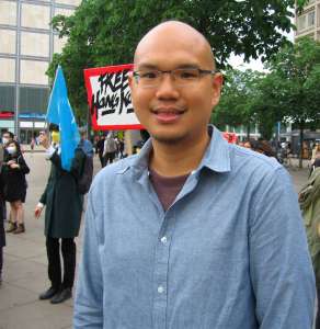 Demo für Hongkong in Berlin, 12.06.2021