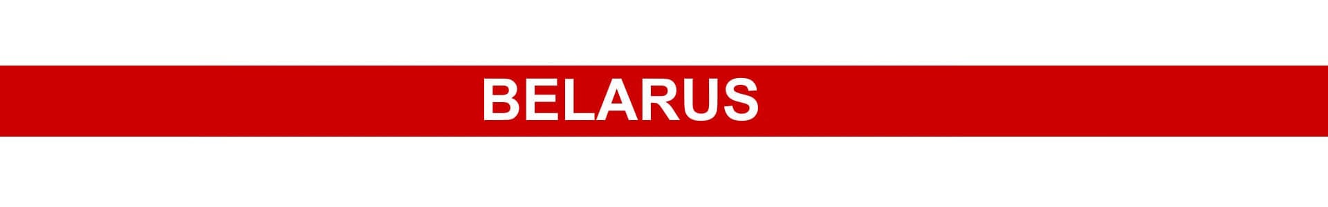 Flagge der Demokratiebewegung in Belarus