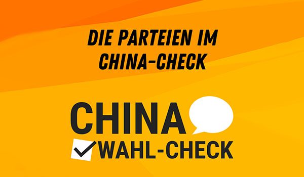 China-Wahl-Check zur Bundestagswahl