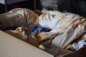 Gepackte Kiste