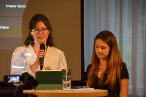 Vorstand von LWOB beim Iran-Forum in München