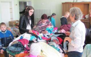 Hilfstransport nach Litauen