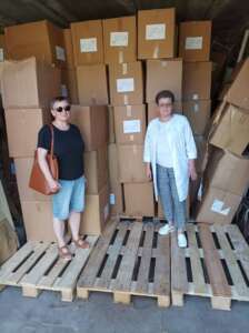 Humanitärer Hilfstransport für Tscherwonohrad
