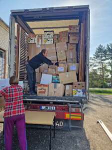 Hilfstransport nach Litauen