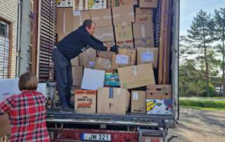 Hilfstransport nach Litauen