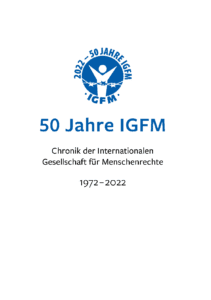 Chronik der IGFM als Download