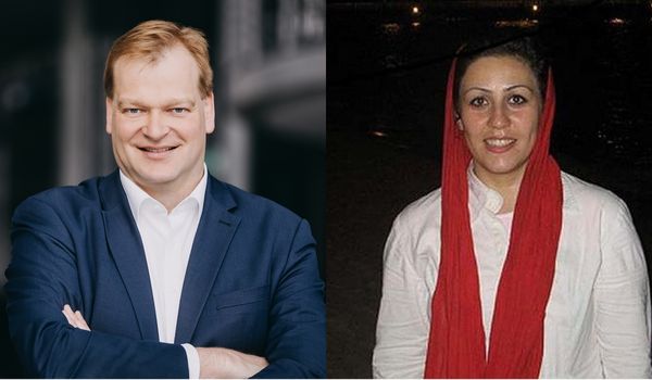 Albert Stegemann und Maryam Akbari Monfared