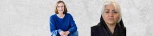 Lisa Badum und Nahid Shirpisheh