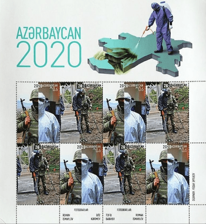 Briefmarke Aserbaischan 2020