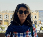 Die Journalistin Niloofar Hamedi 