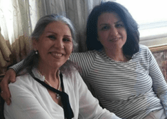 Mahvash Sabet und Fariba Kamalabadi