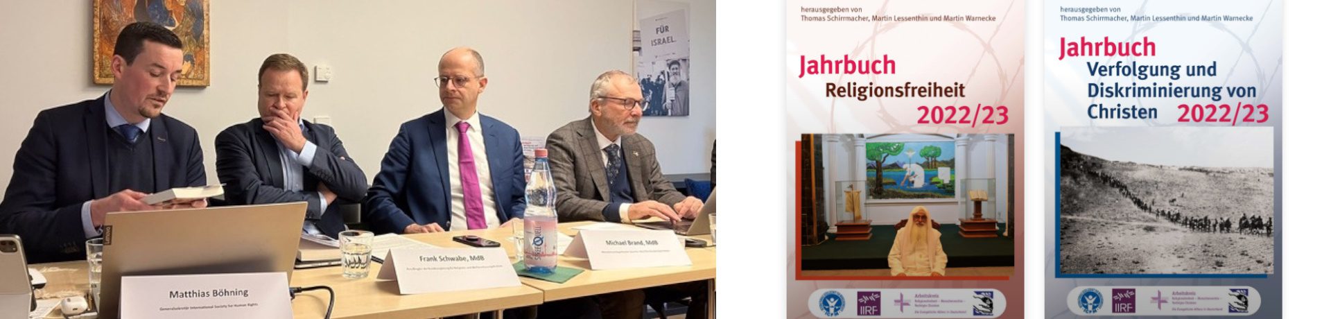 Vorstellung_Jahresbücher_1920 Jahrbuch Religionsfreiheit 2022/23. Studien zur Religionsfreiheit Bd. 40. Verlag für Kultur und Wissenschaft