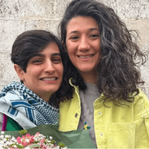 Niloofar Hamedi und Elaheh Mohammadi
