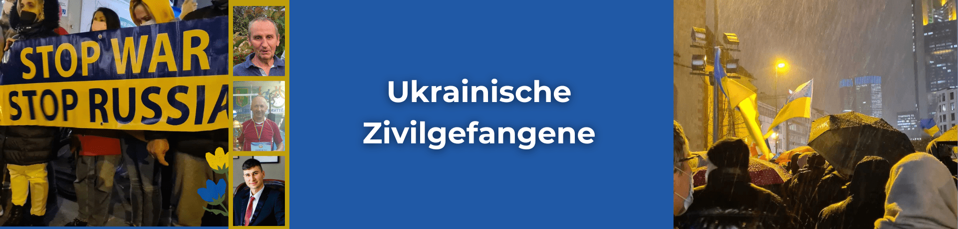 Ukrainische Zivilgefange