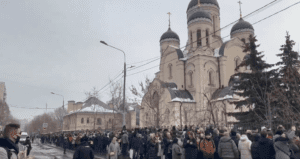 Trauerfeier und Beerdigung Nawalny in Moskau
