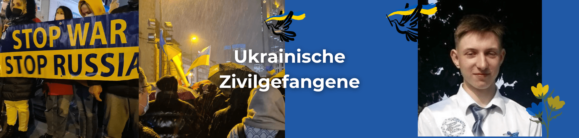 Der ukrainische Zivilist Danylo Manukhin wurde von russischen Truppen verschleppt.