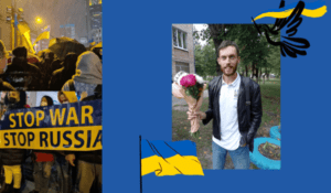 Der ukrainische Zivilist Yevhen Melnychuk sitzt im russischen Gefängnis