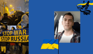 Ukrainischer Zivilist Mykyta Buzinov in russischer gefangenschaft