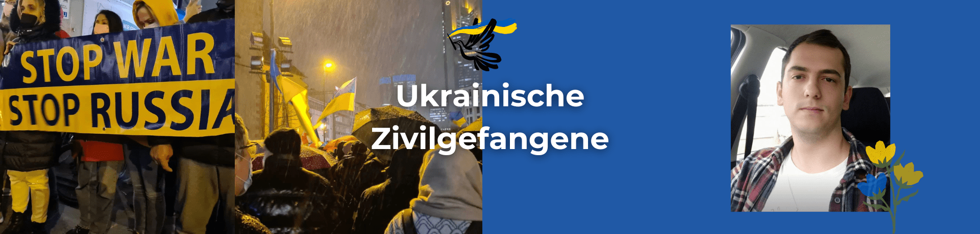 Ukrainischer Zivilist Mykyta Buzinov in russischer gefangenschaft