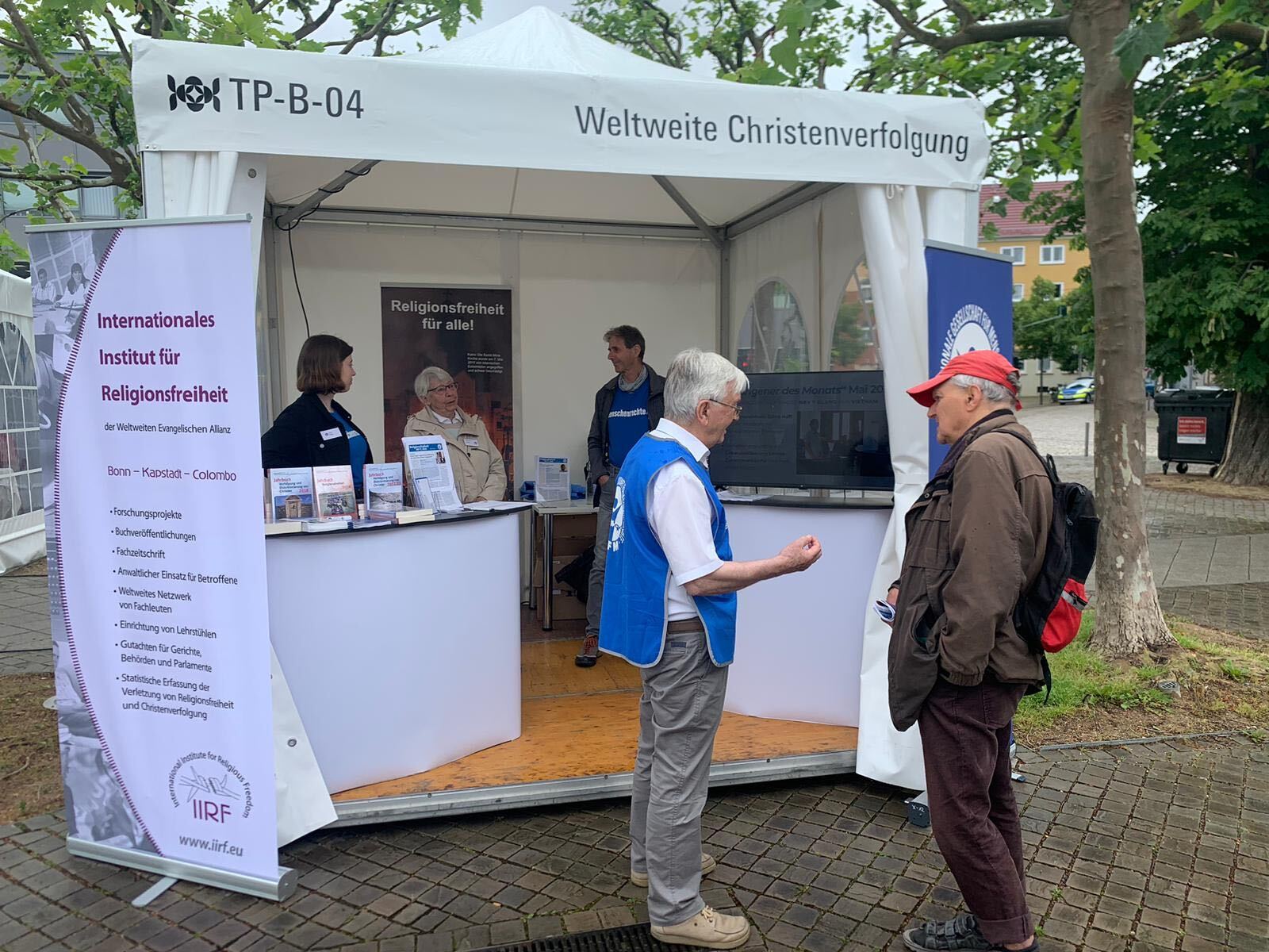 Die IGFM beim Katholikentag in Erfurt