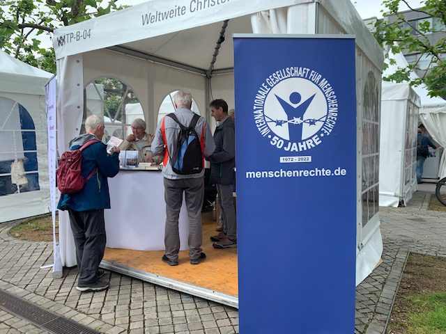 Die IGFM beim Katholikentag in Erfurt