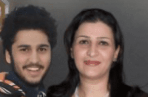 Nazila Khanipour und ihr Sohn Vesal Heravi