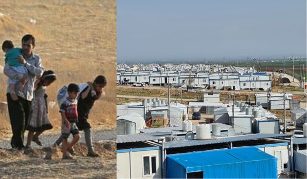 Jesiden im Nordirak leiden unter muslimischem Extremismus und verlassen die Flüchtlingslager zurück nach Shingal