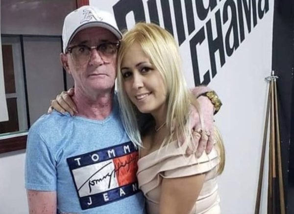 Katia mit ihrem Vater Fredi Beirut Matos Politische Gefangene in Kuba