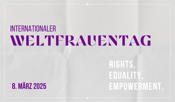 Die Weltgemeinschaft muss sich für Frauenrechte stark machen