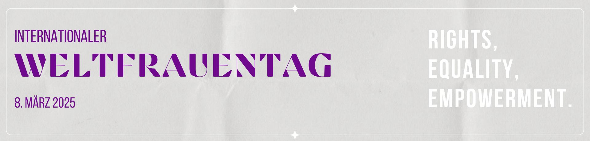 Internationaler Frauentag 2025
