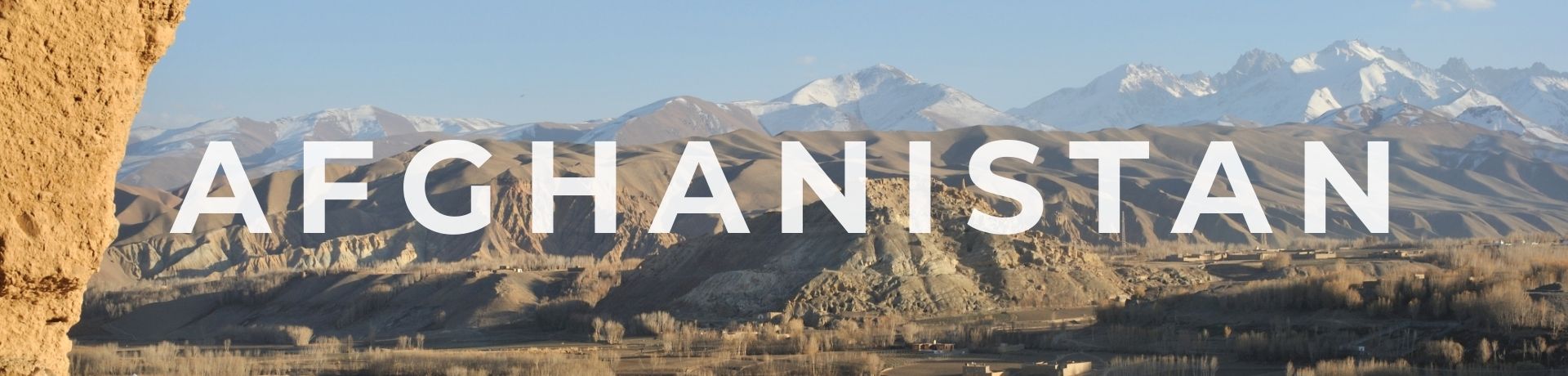 Gebirgskette in Afghanistan