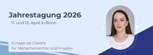 Die IGFM-Jahrestagung findet am 11. und 12. April in Bonn statt.