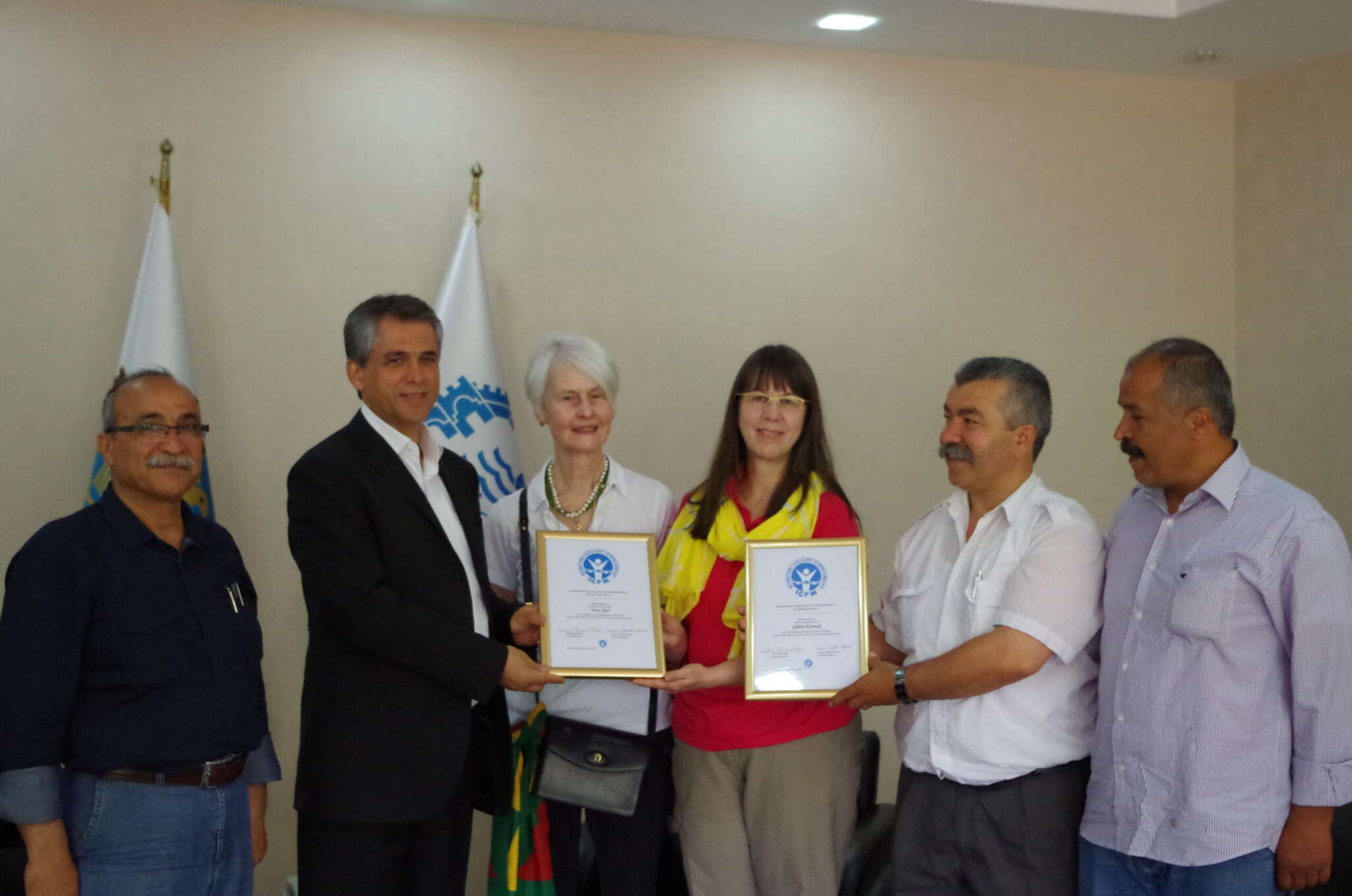 Bornmüller mit Bürgermeister Firat Auli_Diyarbakir