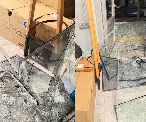 Beschädigung Büro Kyjiw